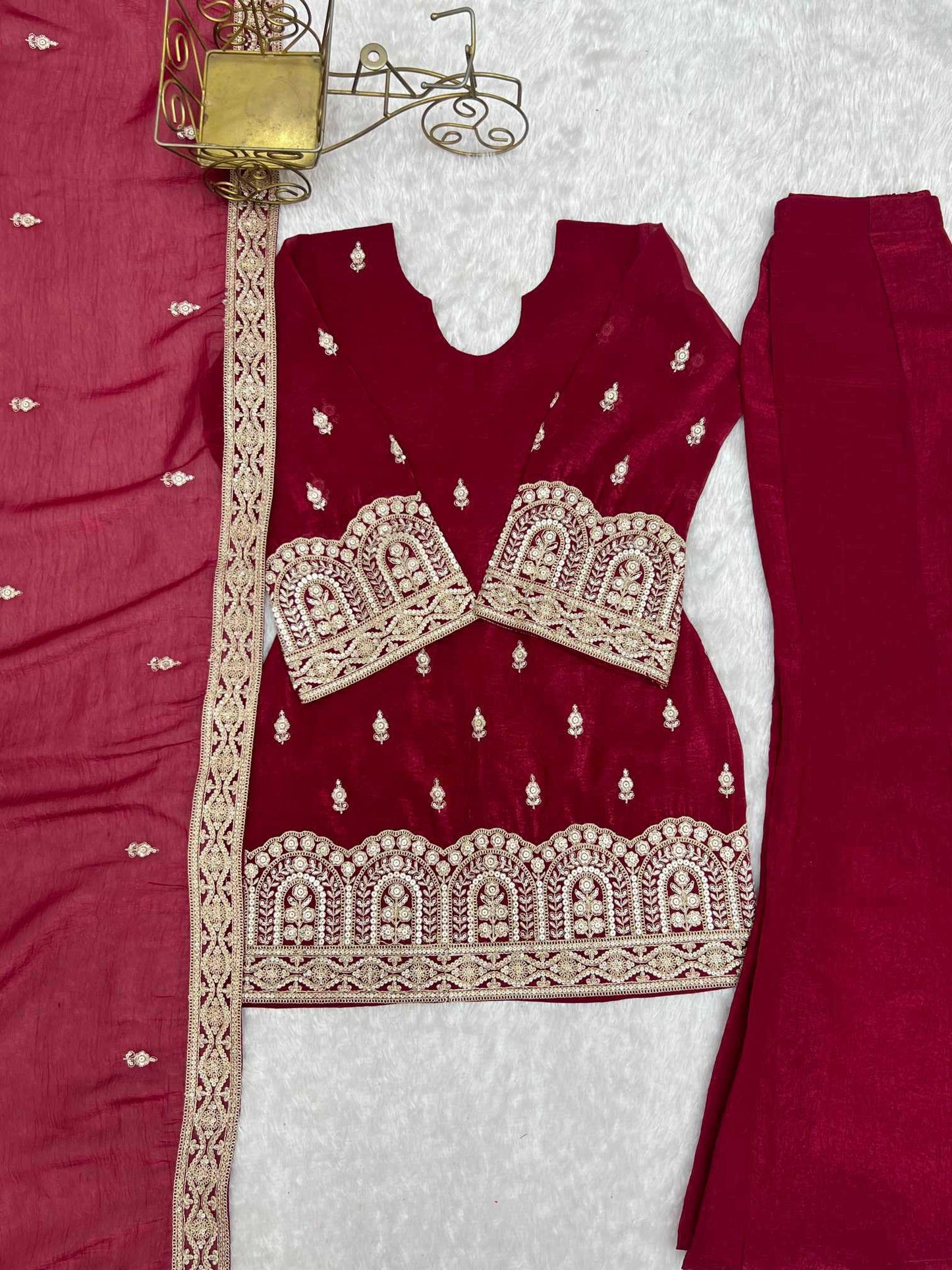 Embroidery Suit