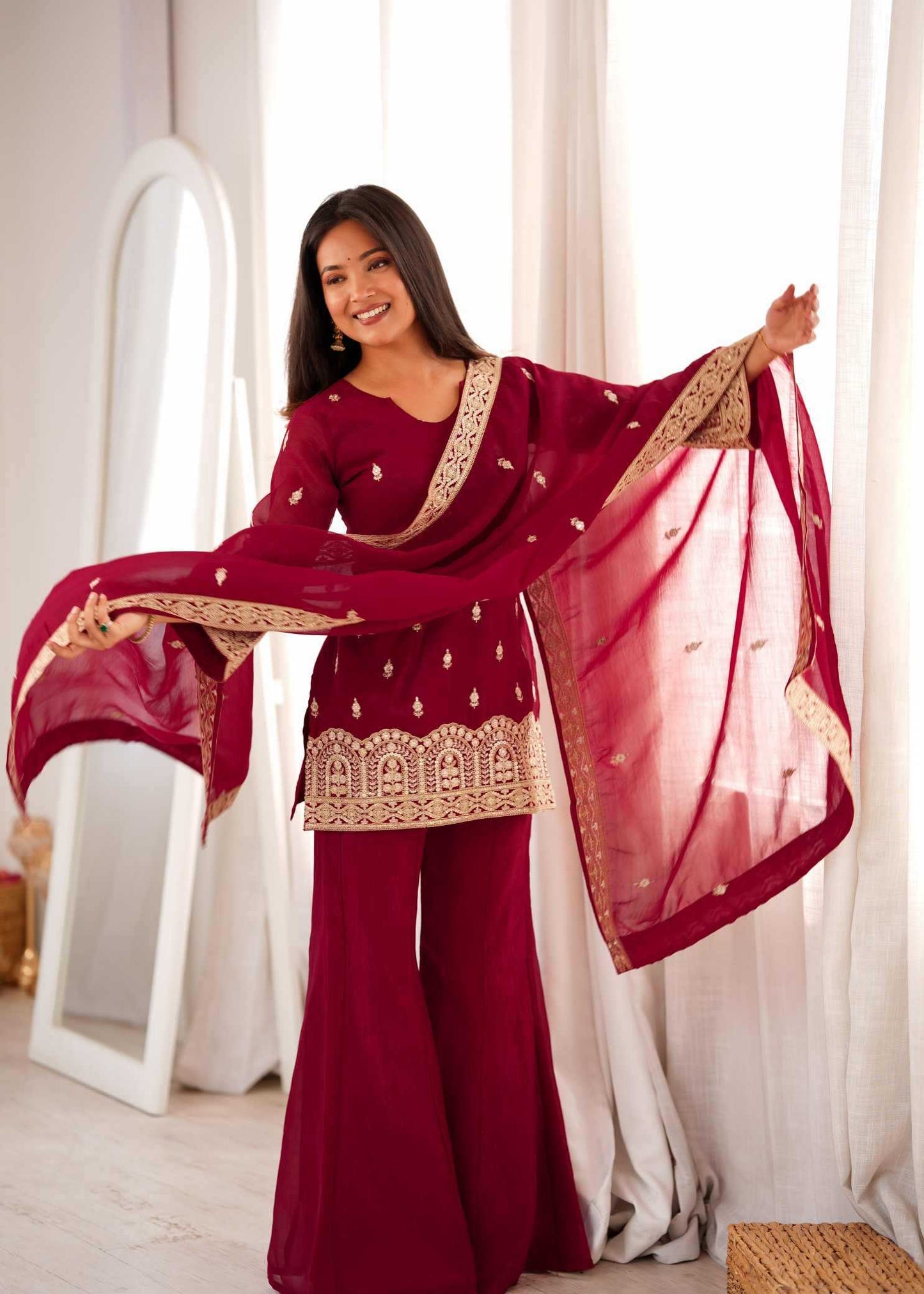Embroidery Suit