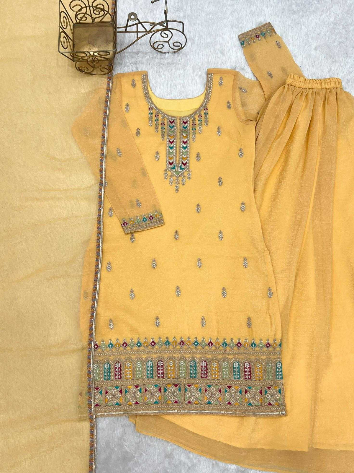 Harini Heavy Silk Ladies Suit