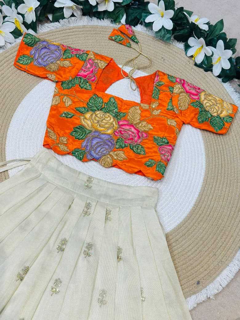 Aaradhya Cotton Kids Lehenga