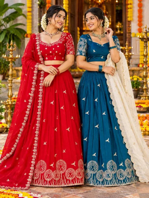 Barkha Vichitra Silk Traditional Lehenga