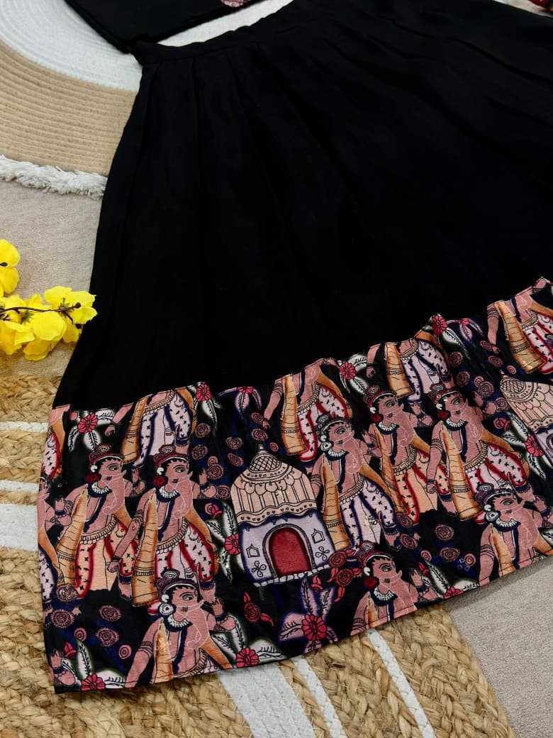 Bhavya Premium Silk Kids Lehenga