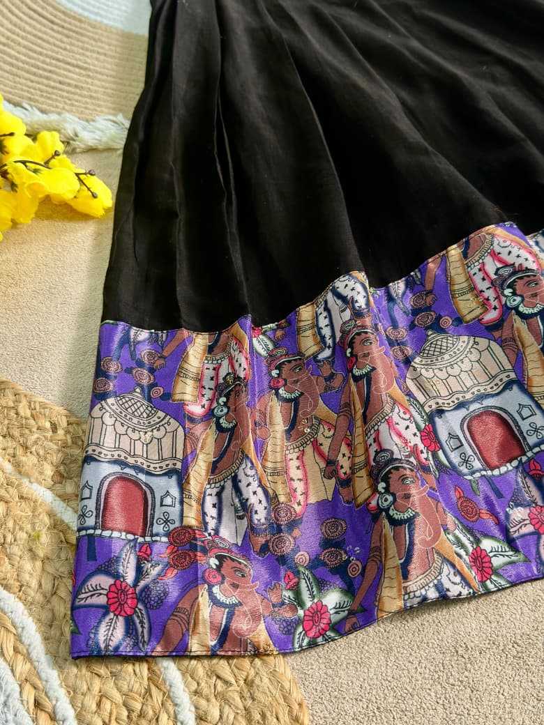 Bhavya Premium Silk Kids Lehenga