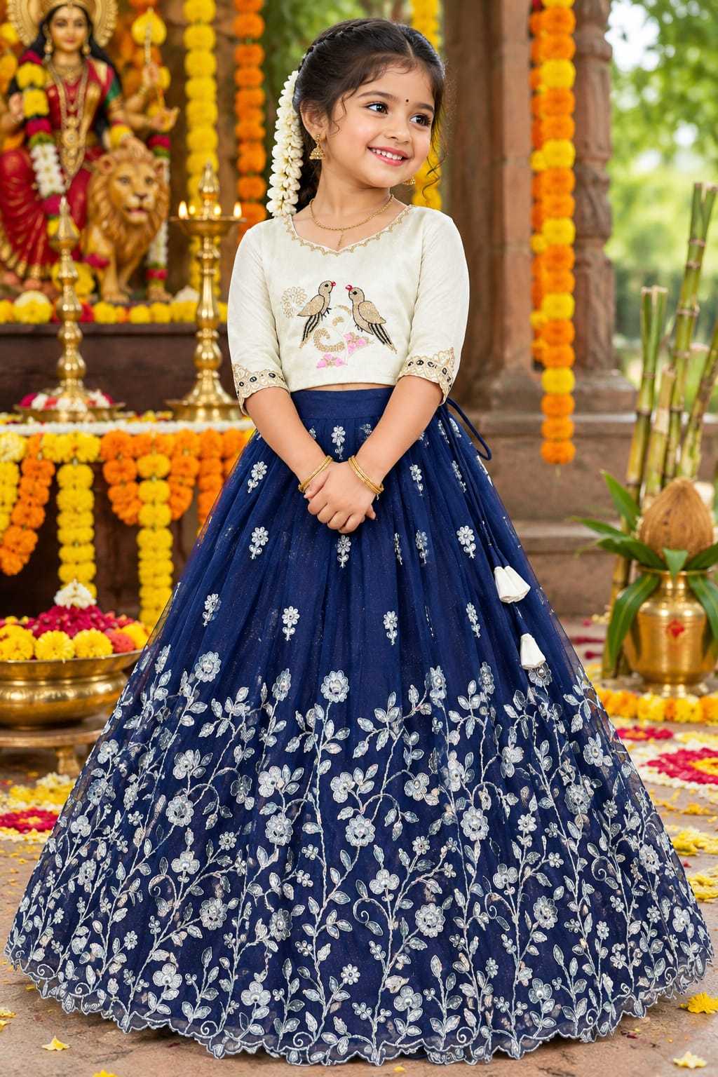Ekta Fancy Kids Lehenga