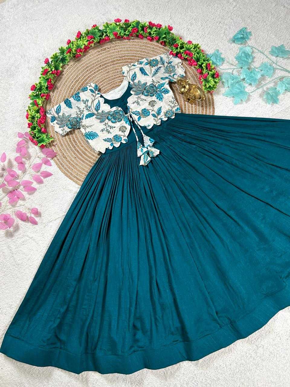 Hansika Vichitra Silk Fancy Gown