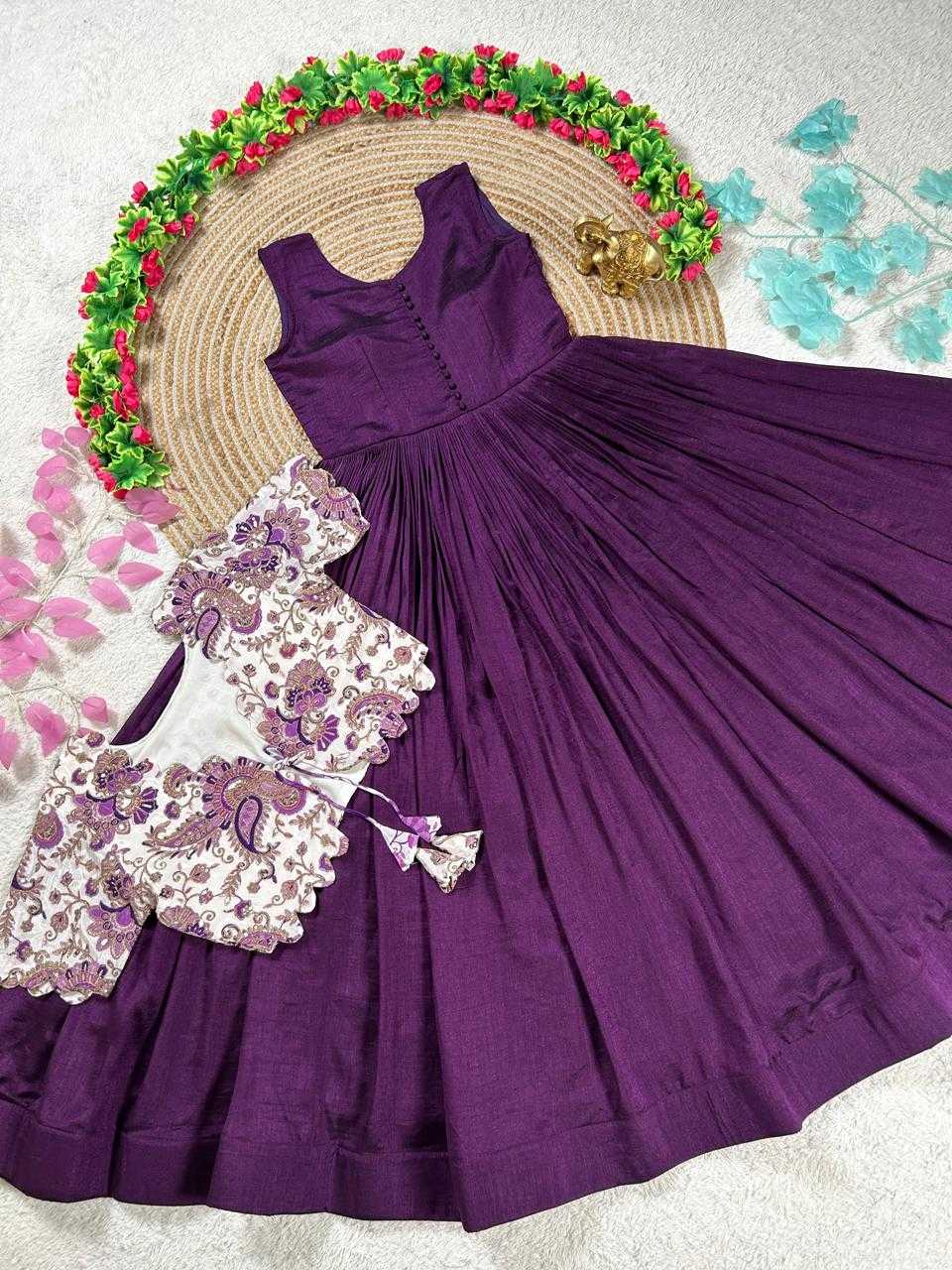 Hansika Vichitra Silk Fancy Gown