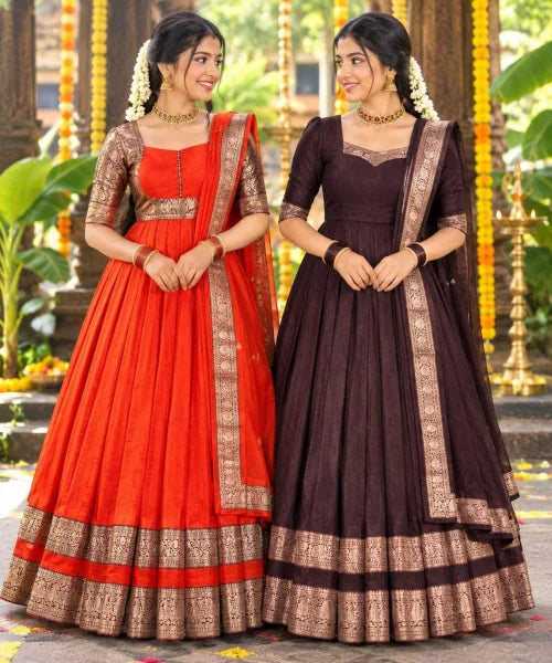 Hasti Vichitra Silk Fancy Gown