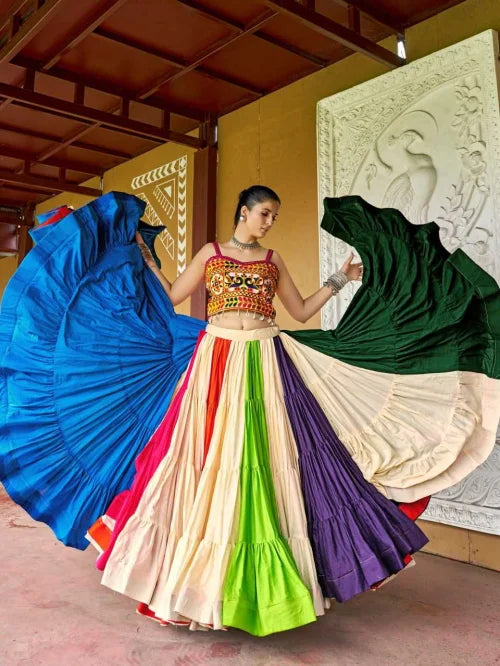 Soft Cotton Designer Lehenga