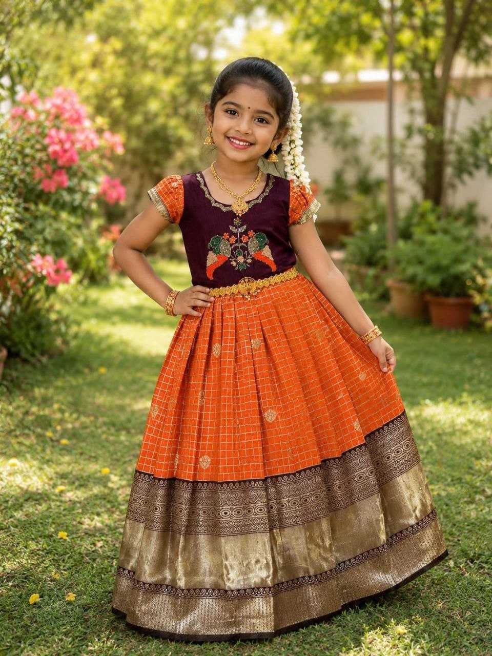 Silk Kids Gown
