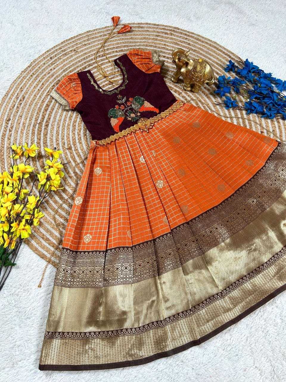 Silk Kids Gown