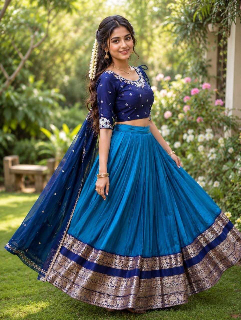 Faux Georgette Designer Lehenga