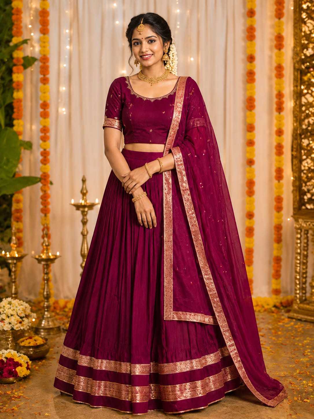 Premium Silk Designer Lehenga