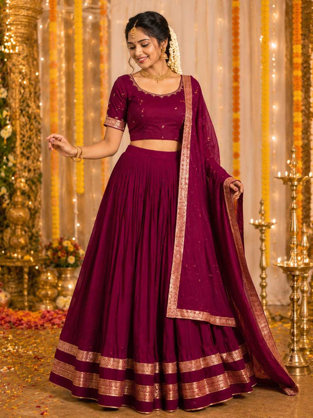 Premium Silk Designer Lehenga