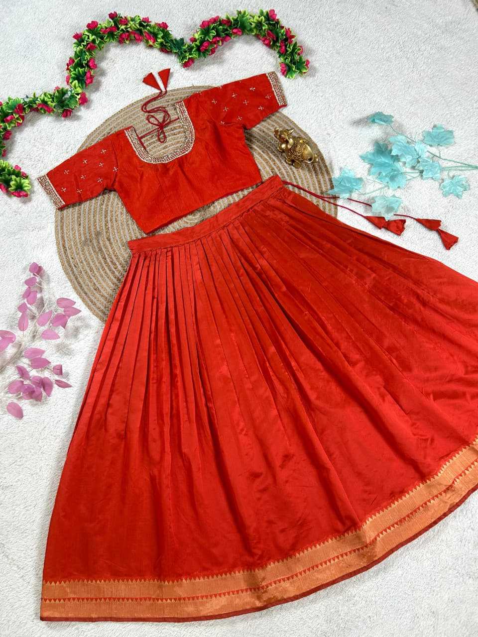 Silk Designer Lehenga