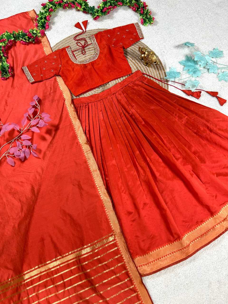 Silk Designer Lehenga
