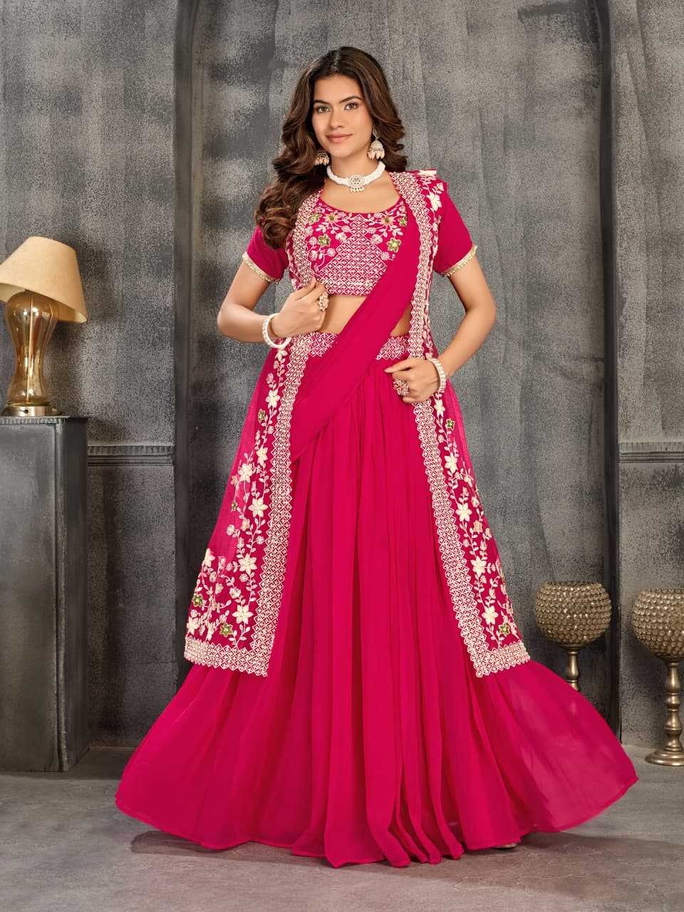 Net Designer Lehenga