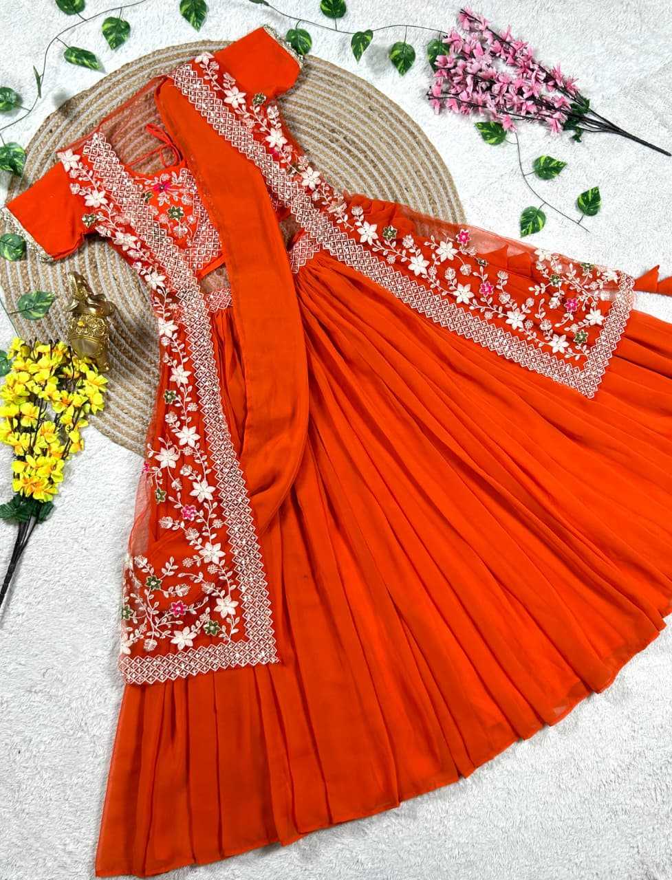 Net Designer Lehenga