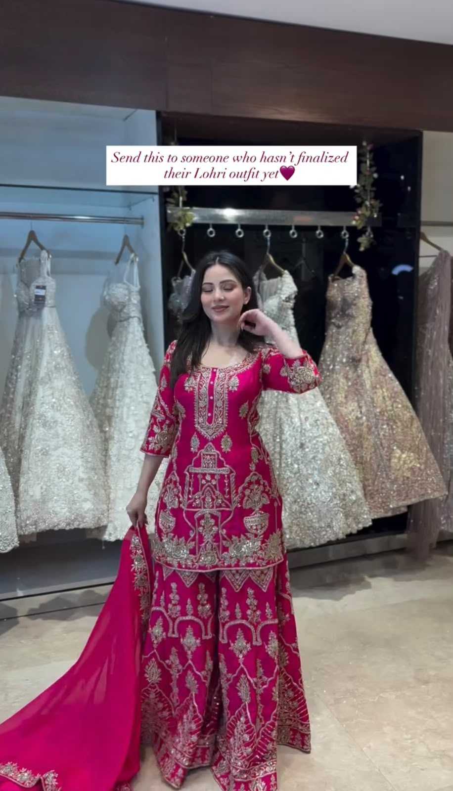 Vichitra Silk Sharara Salwar Suit
