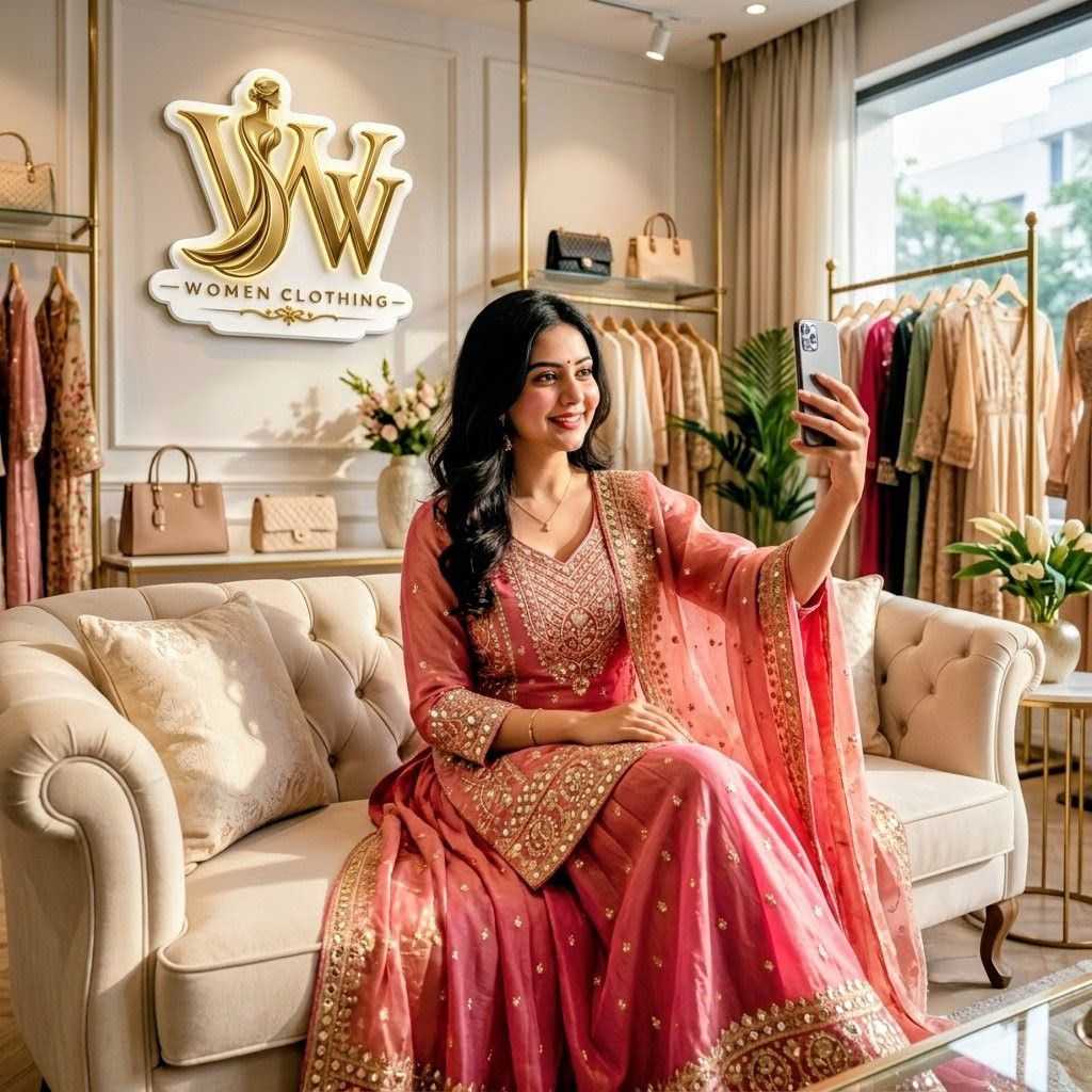 Pure Silk Sharara Salwar Suit