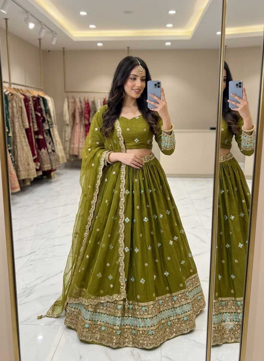 Pure Silk Lehenga