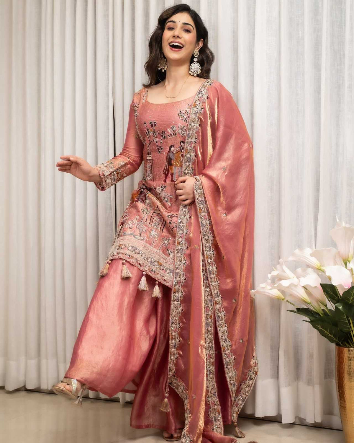 Fendy Sharara Salwar Suit 1289