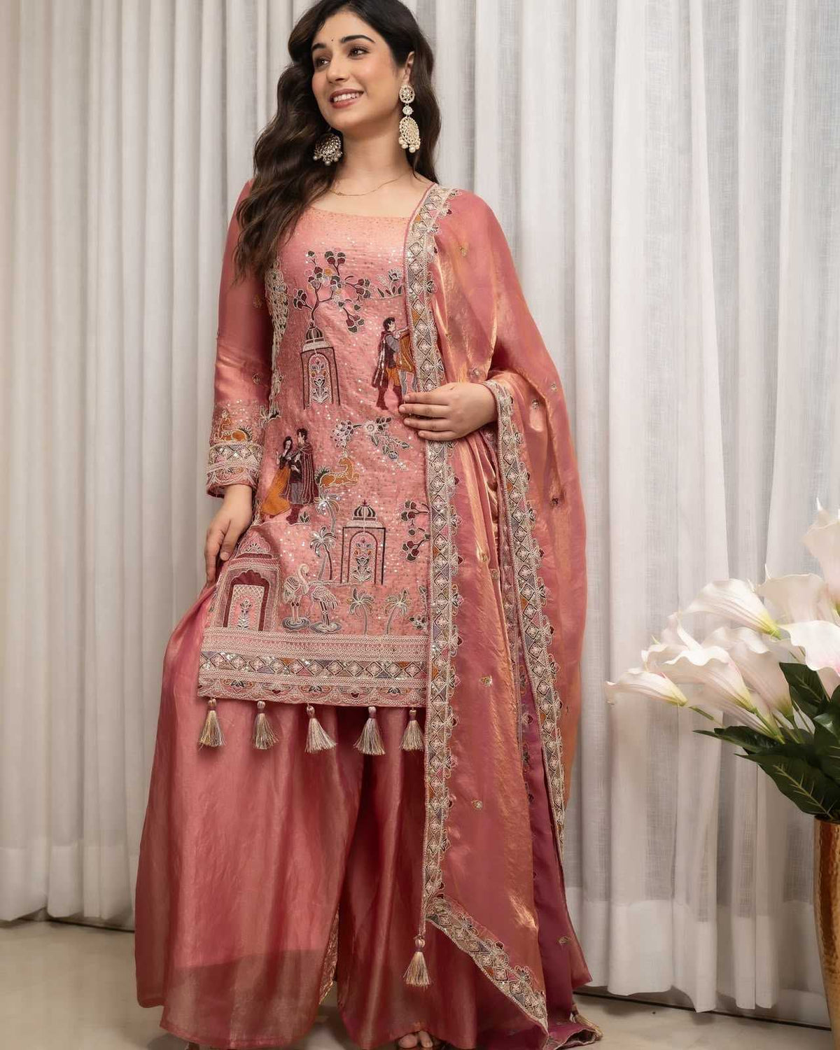 Fendy Sharara Salwar Suit 1289