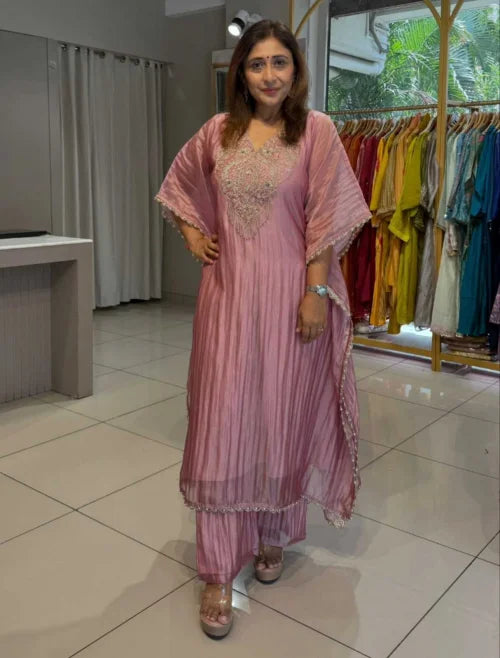 Pure Silk Embroidery Suit 1291