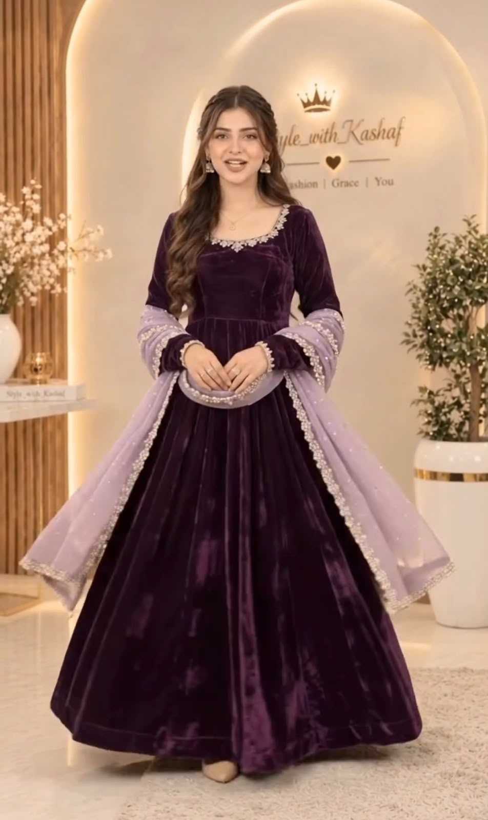 Viscose Fancy Gown