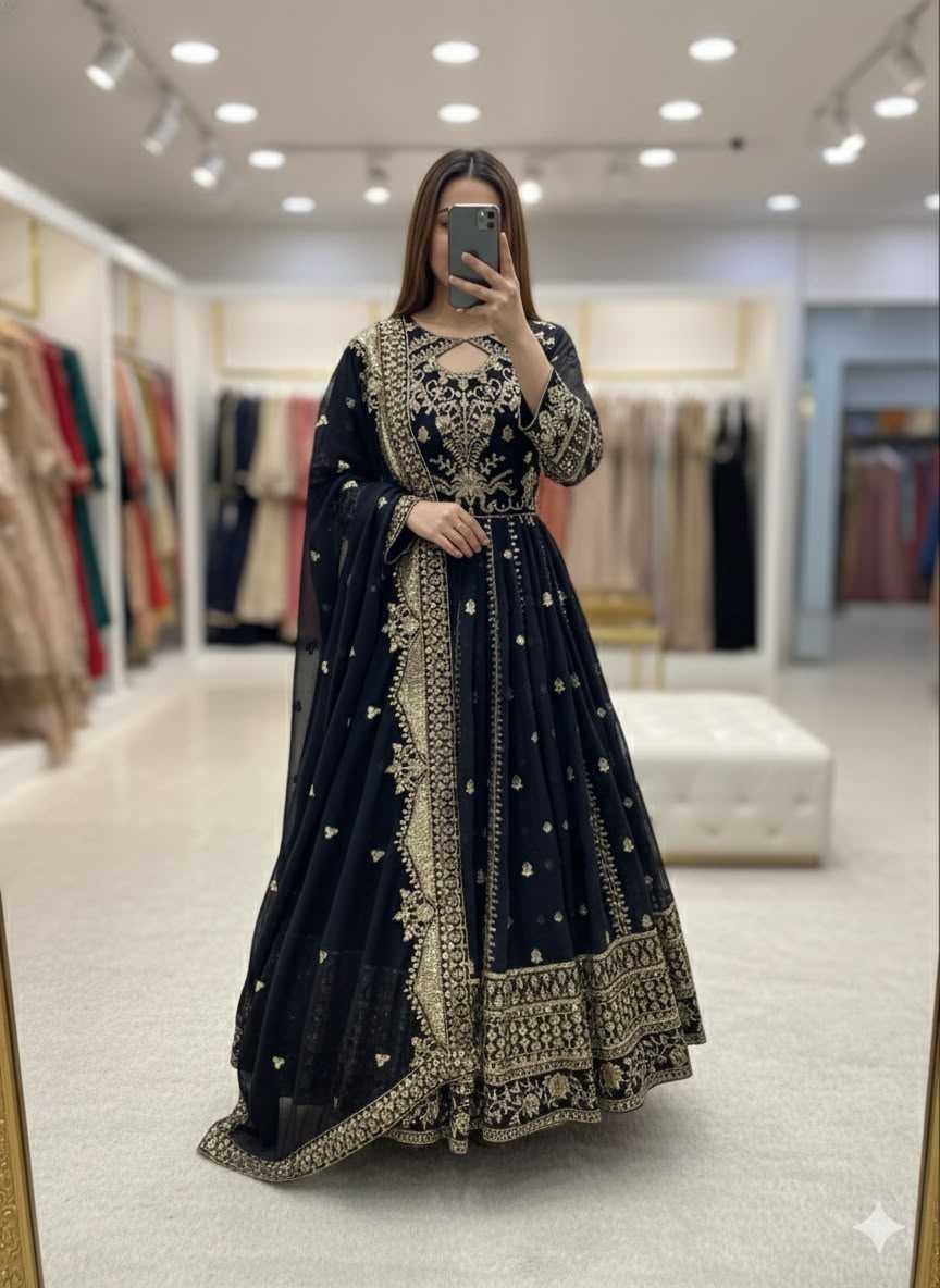 Embroidery Gown