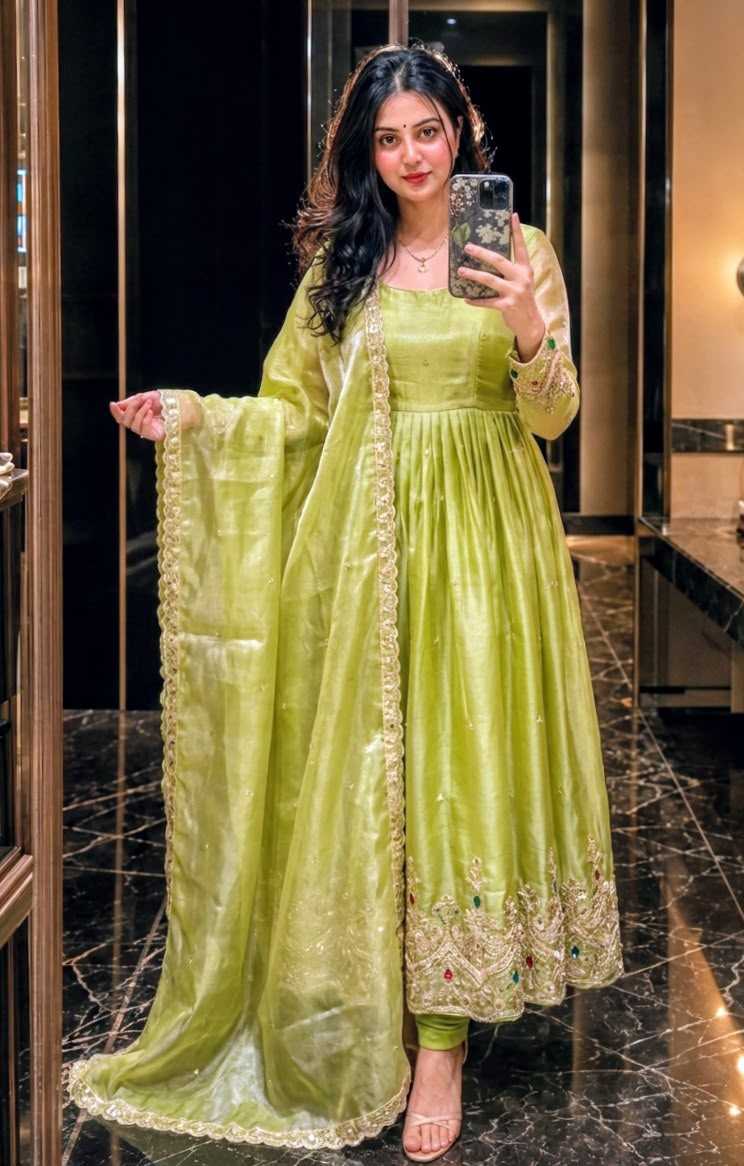 Embroidery Gown