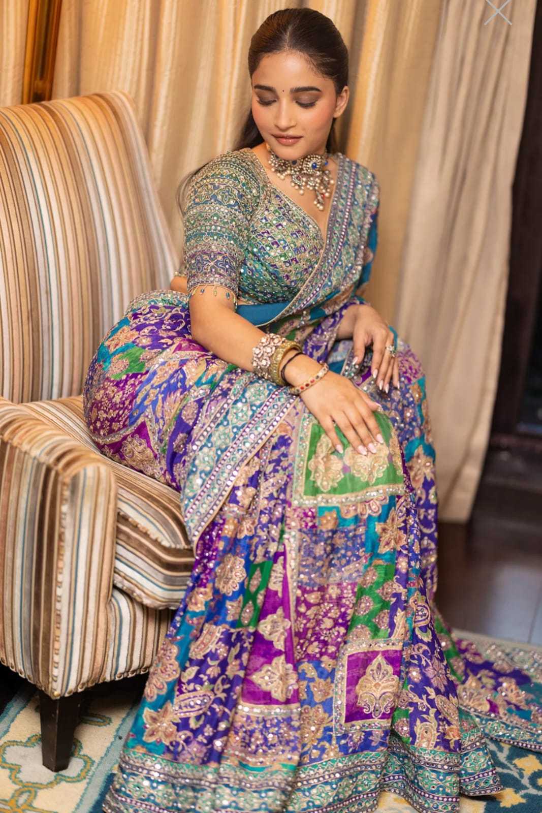 Chinon Silk Soft Saree
