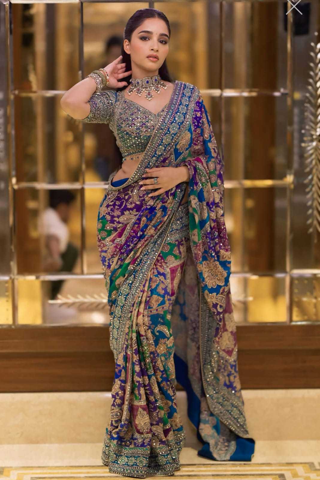Chinon Silk Soft Saree