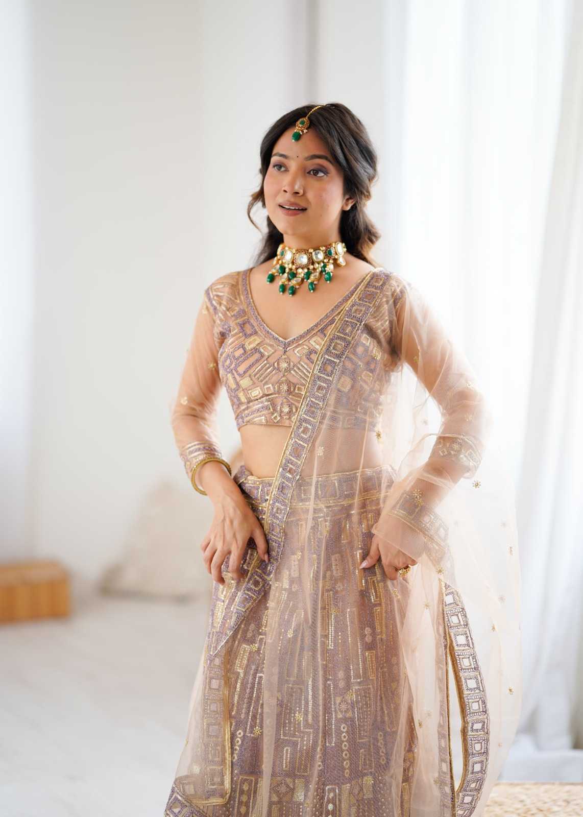 Net Fancy Lehenga