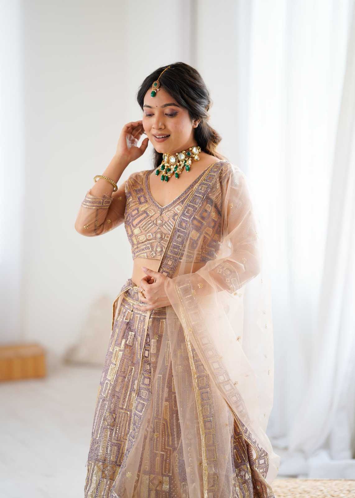 Net Fancy Lehenga
