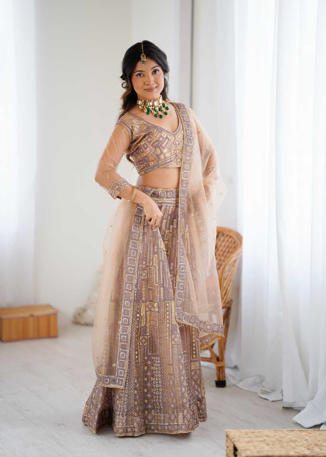Net Fancy Lehenga