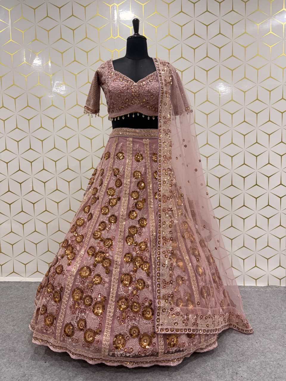 Butterfly Net Fancy Lehenga
