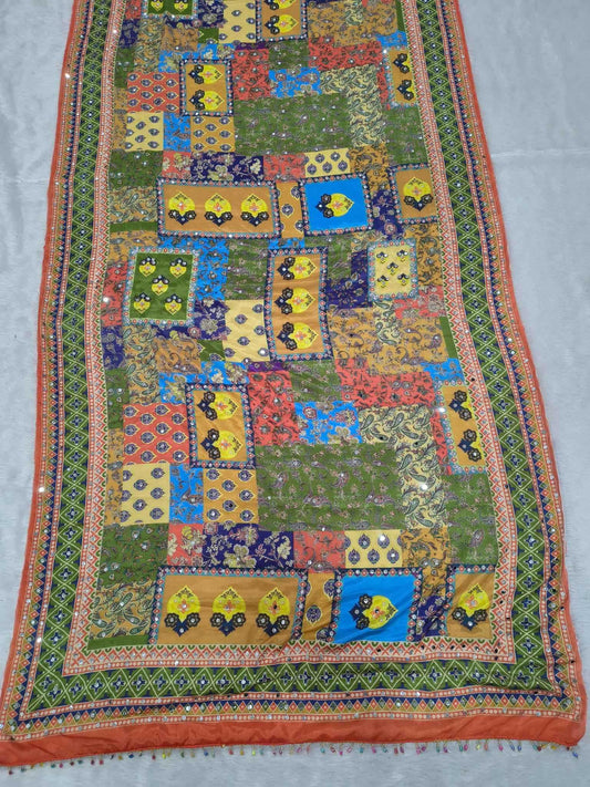 Chinon Silk Traditional Saree