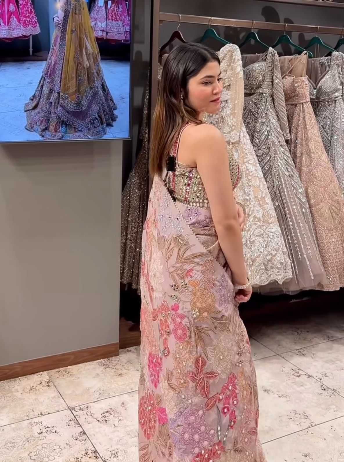 Tabby Silk Party Wear Saree