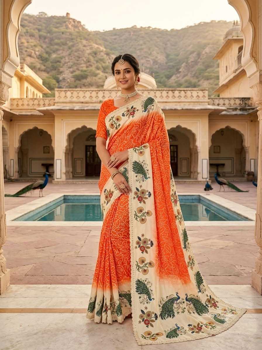 Chinon Silk Soft Saree