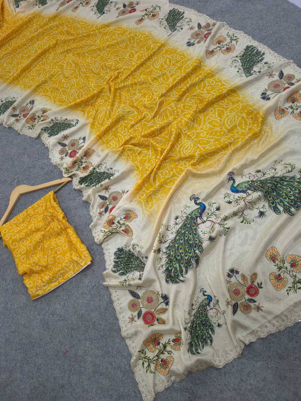 Chinon Silk Soft Saree