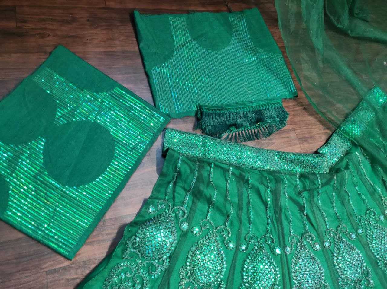 Net Designer Lehenga