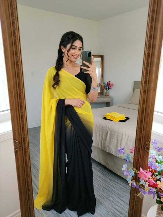 Premium Georgette Designer Saree