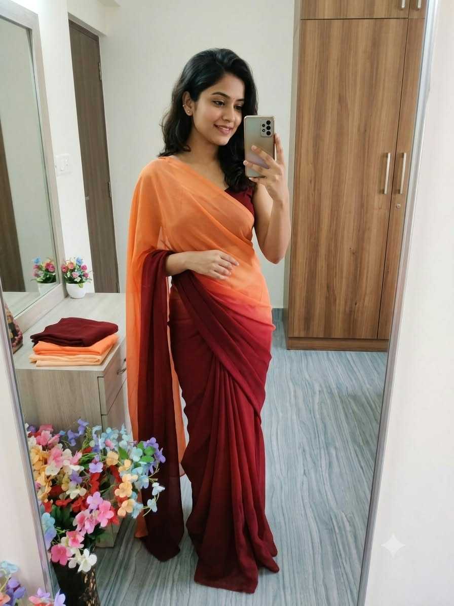 Premium Georgette Designer Saree