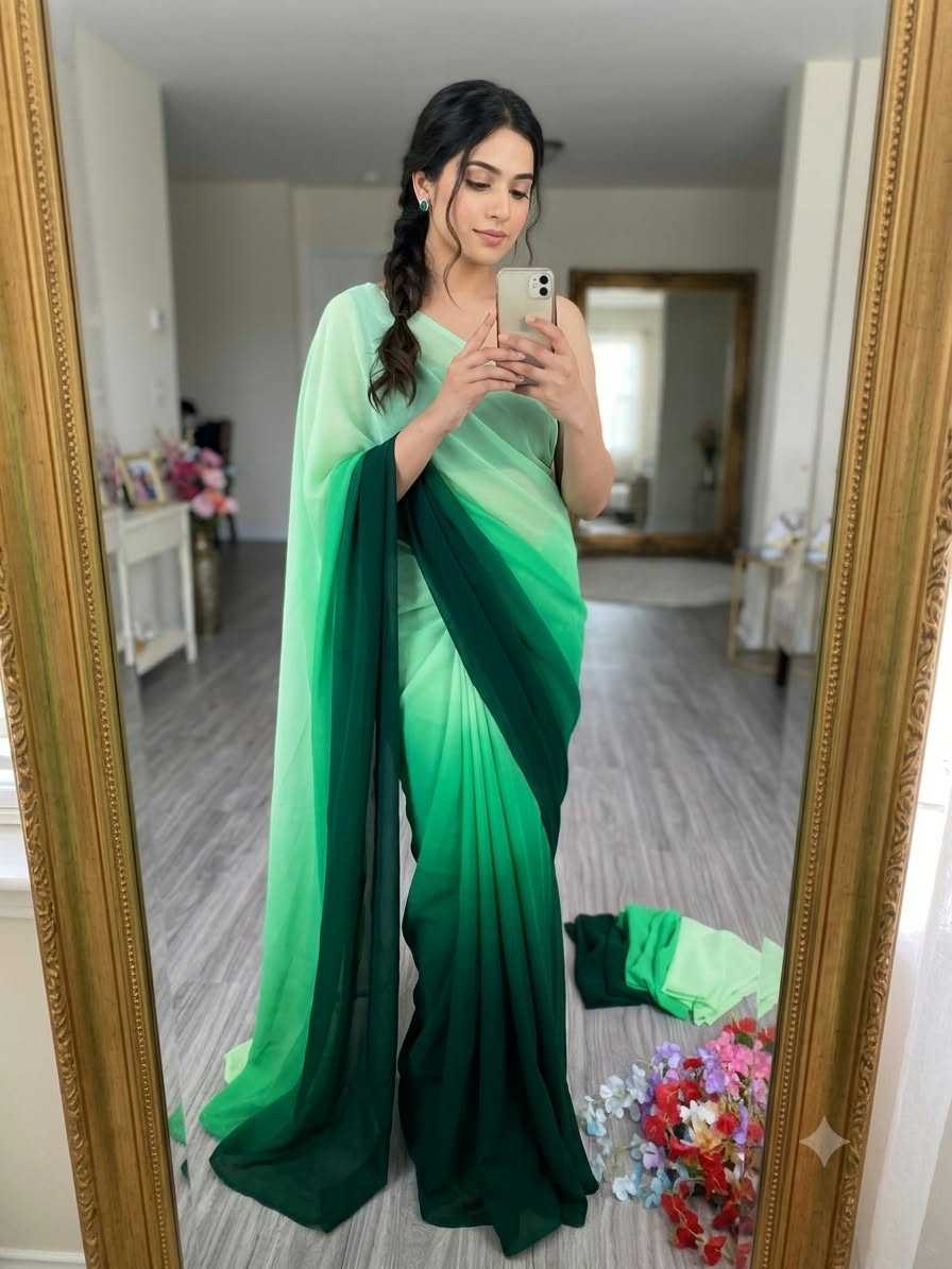Premium Georgette Designer Saree