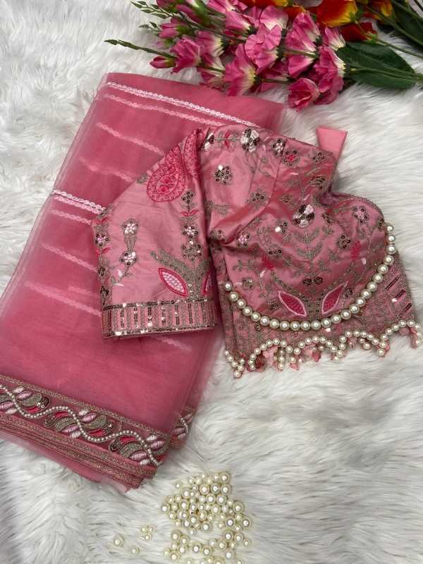 Soft Net Saree