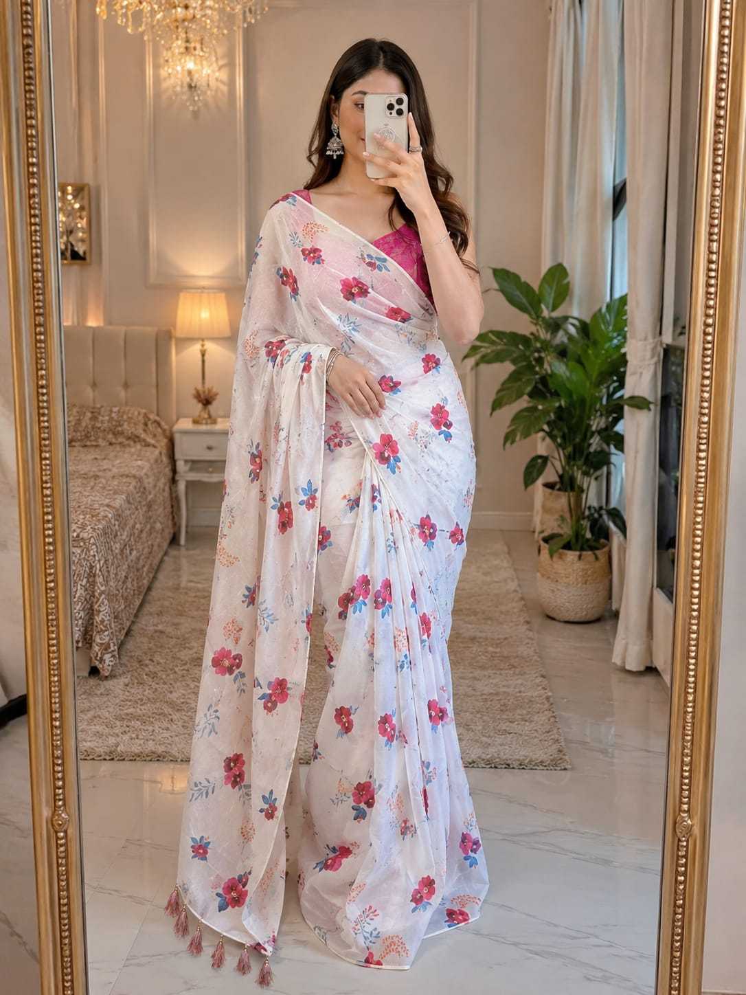 Hrida Tabby Silk Soft Saree