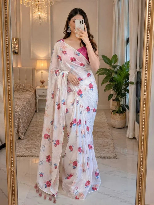 Hrida Tabby Silk Soft Saree