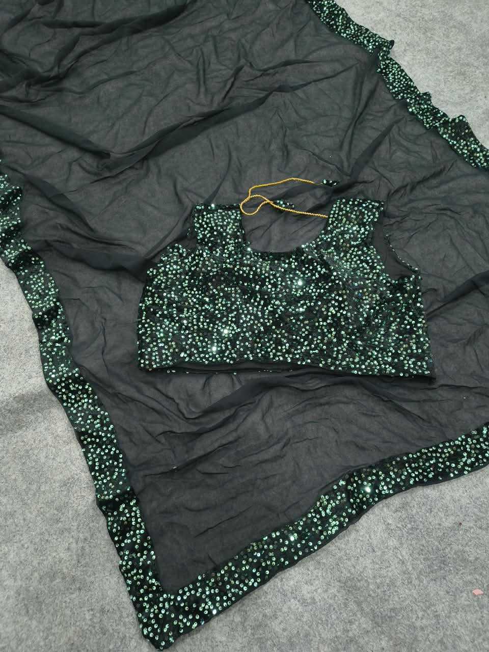 Ishani Premium Georgette Designer Saree
