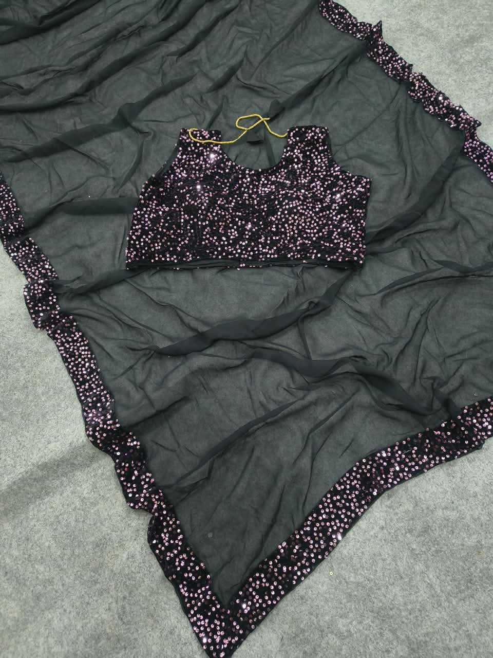 Ishani Premium Georgette Designer Saree