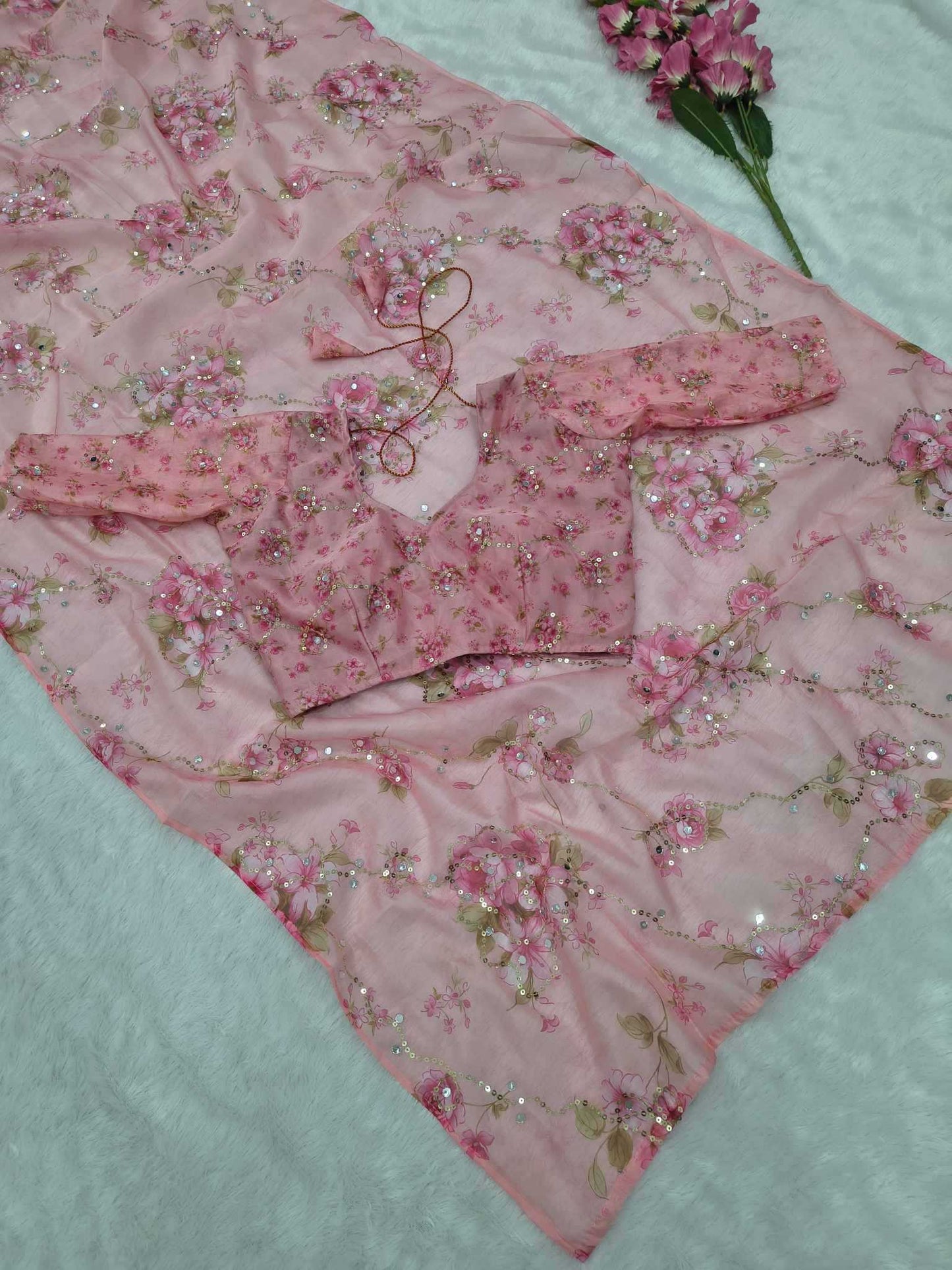 Tabby Silk Traditional Saree